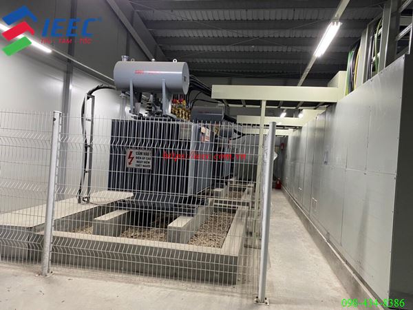 trạm biến áp kiểu xây trong nhà