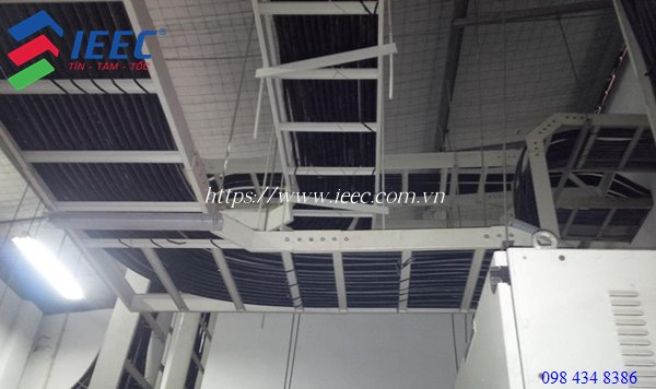 phương pháp lắp đặt thang máng cáp