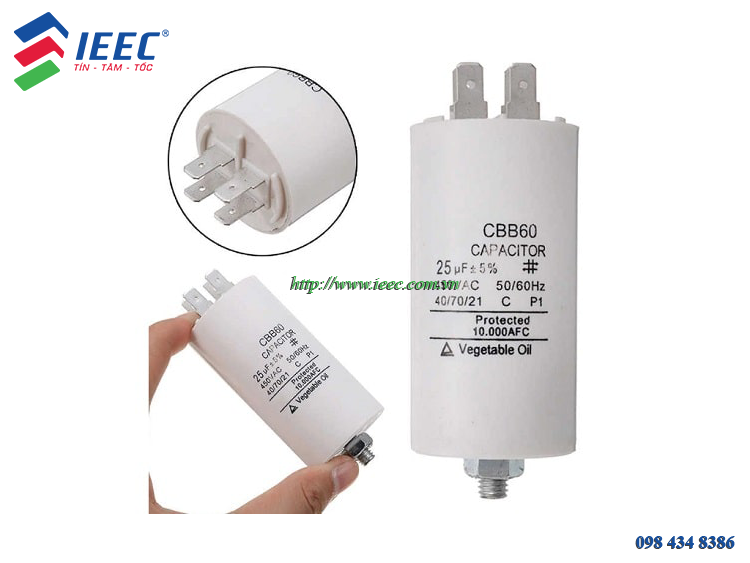 Tụ điện máy bơm là gì? Phân loại tụ điện máy bơm